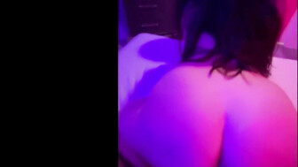 Sucking off hubby's cock while bbc was destroying her pussy from behind