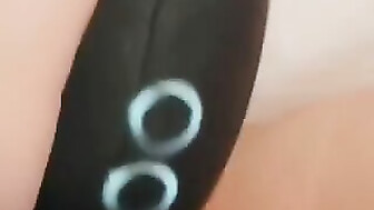 Wife playing with her pussy