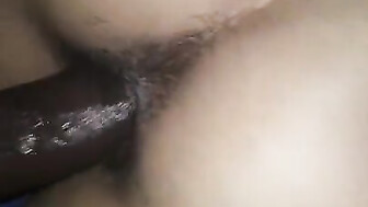 BBC in Creamy Wet Muslim Pussy