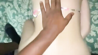 Good girl cheats with a black guy