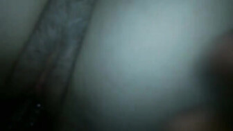 My white pussy the final &first fertile load of BBC cum