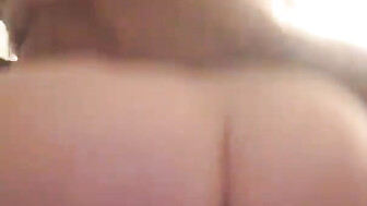 White chick takes BBC in bathroom