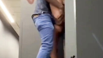 Hot white chick fucked in public