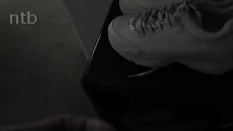 Cuckold roleplay - husband walks in on wife with black stud