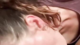 Sexy white wife loves black dick in her mouth