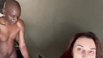 Slut fucked against wall husband records