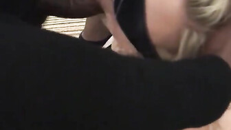 Wife has BBC Bukkake While Hubby Films