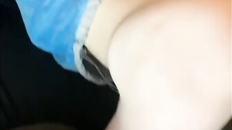 Petite big ass white girl creaming my BBC