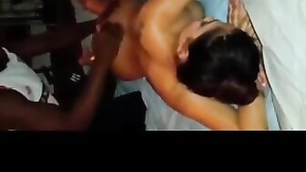 Nigerian fucks a Indian girl  and massage