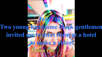 Hotwife Karen Qos BBC Gangbang