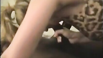 Horny Blonde wife at a Swing Party