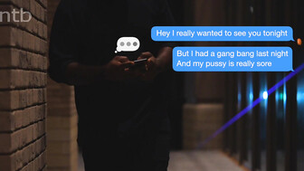 Brunette cuckold white milf takes that bbc bareback in her ass