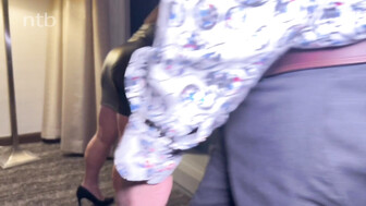 Chubby white milf gets big shot of bbc cum on her shaved pussy