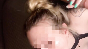 Wife loves sucking big black dicks while hubby is watching