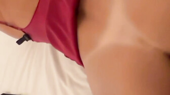 Sexy blonde hotwife takes BBC in a hotel room