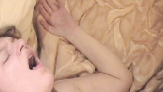 Pumping that gorgeous milf in white stockings