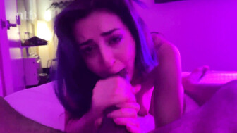 Sexy brunette with hot body enjoying BBC