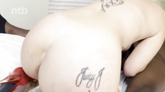 Short haired blond white honey gets some nice and long bbc treatment