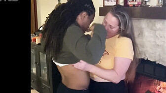 Blond cuckold white wife cums hard while fucking that bbc