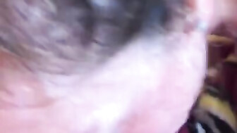 Spitroasted cuckold wife takes two hot loads