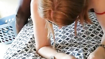 Wife gets Big black cock infront of hubby