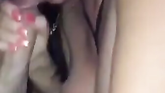 Hotwife sucking cock well