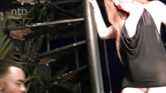 Redhead white milf cums hard and squirts while fucking that bbc