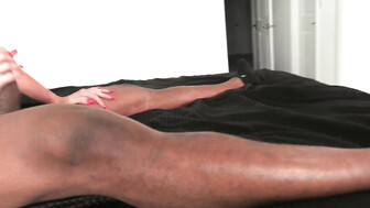 Big black guy with a big dick seduced a hot white MILF