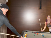 Petite cuckold wife gets bbc creampie after bareback fucking