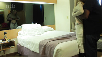 Blond cuckold white milf gets fucked and impregnated by huge bbc lover