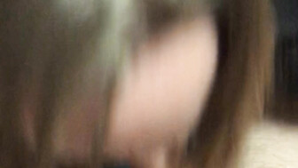 GF gives best friend a blowjob