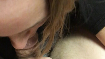 GF gives best friend a blowjob