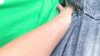 White blonde with perfect body having fun with her black bf