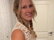 Blond wife pounded by black bull and hubby cleaned her pussy