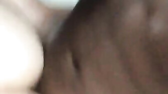 Hot white wife rides BBC in the car