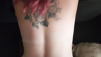 Hot redhead takes BBC doggystyle