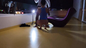 Busty brunette fucks that bbc and enjoys her passionate bbc ride