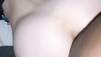 Amateur redhead love BBC doggystyle