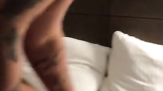 Hotel fuck with big black dick