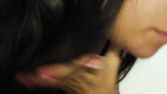 Hot Masked Latina Snacking on my Love Sausage