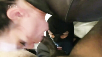 Hotwife vs BBC in front of hubby