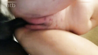 Hotwife vs BBC in front of hubby