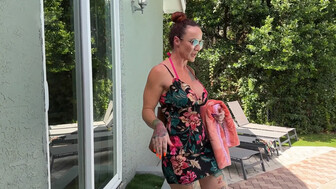 Busty tattooed MILF gets BBC in swimming pool