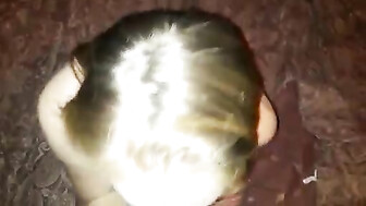 Giving my black bull some good old head