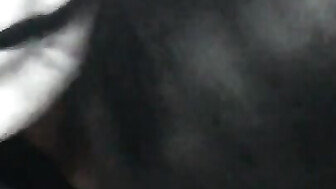 Big ass girl rides BBC in the car