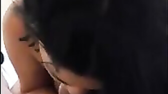 Hot Latina Smokes my Black Love Taquito