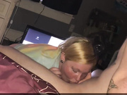 Gf swallows friends cum