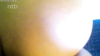 Blond cuckold white wife shows her bbc creampie to her husband