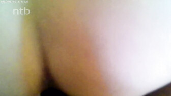 Blond cuckold white wife shows her bbc creampie to her husband