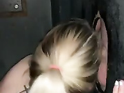 Wife at the glory hole